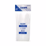 Set 100 Buc Soricei - Coliere de plastic, 100 mm x 3 mm, poliamida, Alb, Flippy - imagine 2