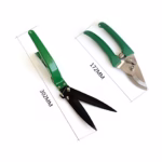 Set 12 Unelte de Gradina, Flippy, pentru Plantare Prelucrare Sol si Ingrijire Plante, Material PVC si Cardboard, Cutie Inclusa, 37x28 cm, Verde - imagine 6