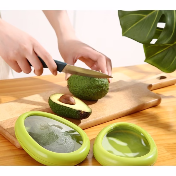 Set 4 Recipiente pentru Pastrarea Proaspata a Legumelor, Flippy, Cutii Portabile Sigilate Anti-oxidare, 4 Forme Diferite pentru Legume sau Fructe, Culori diferite - imagine 5