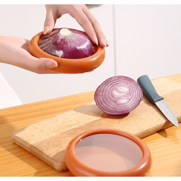 Set 4 Recipiente pentru Pastrarea Proaspata a Legumelor, Flippy, Cutii Portabile Sigilate Anti-oxidare, 4 Forme Diferite pentru Legume sau Fructe, Culori diferite - imagine 25