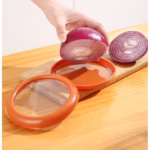 Set 4 Recipiente pentru Pastrarea Proaspata a Legumelor, Flippy, Cutii Portabile Sigilate Anti-oxidare, 4 Forme Diferite pentru Legume sau Fructe, Culori diferite - imagine 26