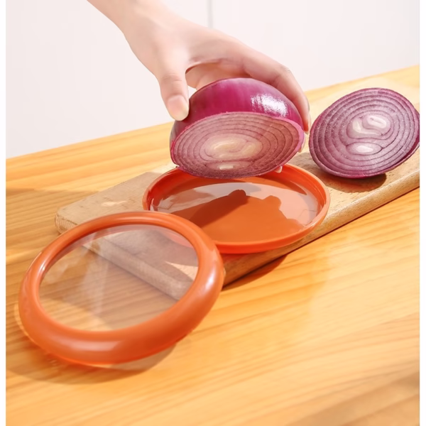 Set 4 Recipiente pentru Pastrarea Proaspata a Legumelor, Flippy, Cutii Portabile Sigilate Anti-oxidare, 4 Forme Diferite pentru Legume sau Fructe, Culori diferite - imagine 7