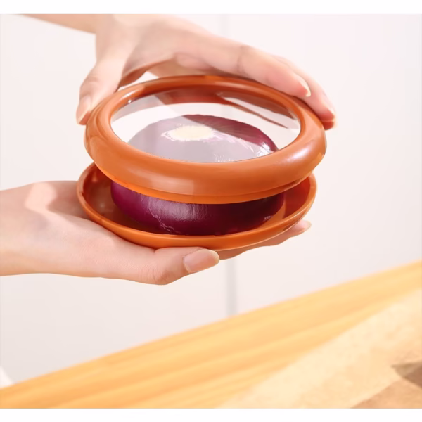Set 4 Recipiente pentru Pastrarea Proaspata a Legumelor, Flippy, Cutii Portabile Sigilate Anti-oxidare, 4 Forme Diferite pentru Legume sau Fructe, Culori diferite - imagine 8