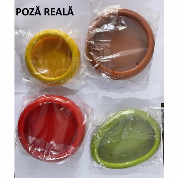 Set 4 Recipiente pentru Pastrarea Proaspata a Legumelor, Flippy, Cutii Portabile Sigilate Anti-oxidare, 4 Forme Diferite pentru Legume sau Fructe, Culori diferite - imagine 16