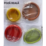Set 4 Recipiente pentru Pastrarea Proaspata a Legumelor, Flippy, Cutii Portabile Sigilate Anti-oxidare, 4 Forme Diferite pentru Legume sau Fructe, Culori diferite - imagine 35