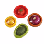 Set 4 Recipiente pentru Pastrarea Proaspata a Legumelor, Flippy, Cutii Portabile Sigilate Anti-oxidare, 4 Forme Diferite pentru Legume sau Fructe, Culori diferite - imagine 18
