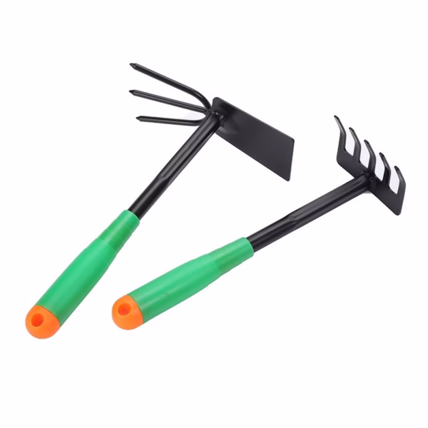 Set 4 Unelte de Gradina Flippy, pentru Plantare Prelucrare Sol si Ingrijire Plante, Material PVC si cardboard, 31.5 x 8.5 cm, verde - imagine 6