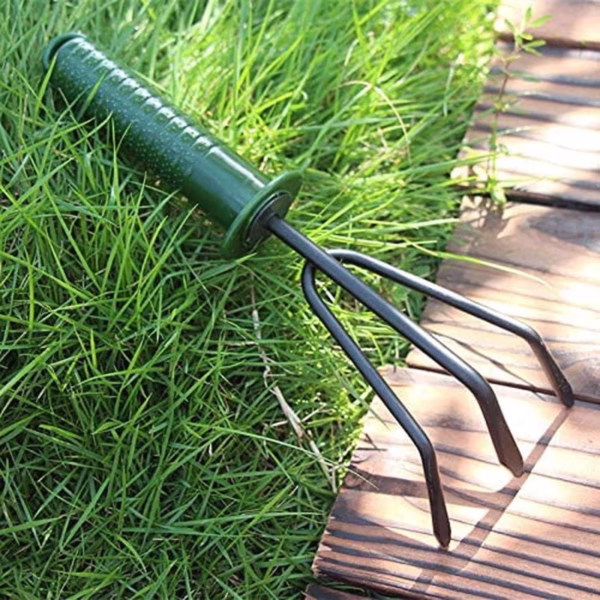 Set 4 Unelte de Gradina Flippy, pentru Plantare Prelucrare Sol si Ingrijire Plante, Material PVC si cardboard, 25 x 8.5 cm, verde - imagine 6