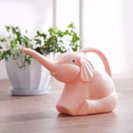 Stropitoare pentru Copii, Flippy, in forma de Elefant, 1500 mL, pentru Udat Plante, 19.5x17x11.8 cm, Roz - imagine 2