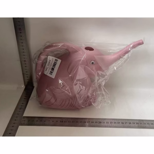 Stropitoare pentru Copii, Flippy, in forma de Elefant, 1500 mL, pentru Udat Plante, 19.5x17x11.8 cm, Roz - imagine 5