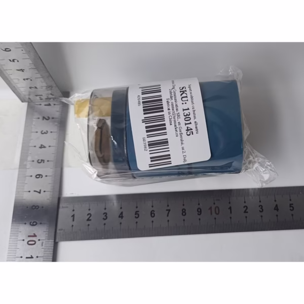 Suport Scobitori, Flippy, Automat, cu Buton si Capac, din PP, 9.5x6 cm, Albastru - imagine 7