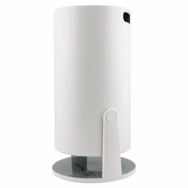 Video Proiector Portabil cilindric HY300, Flippy, Inteligent, HD 1280×720, Wireless, Compatibil cu Android/iOS, AC, 19 x 11 x 9 cm, Alb - imagine 4