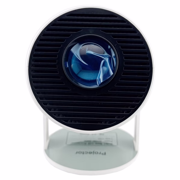 Video Proiector Portabil cilindric HY300, Flippy, Inteligent, HD 1280×720, Wireless, Compatibil cu Android/iOS, AC, 19 x 11 x 9 cm, Alb - imagine 6