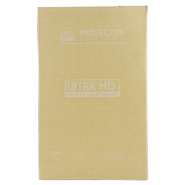 Video Proiector Portabil cilindric HY300, Flippy, Inteligent, HD 1280×720, Wireless, Compatibil cu Android/iOS, AC, 19 x 11 x 9 cm, Alb - imagine 9