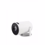 Video Proiector Portabil cilindric HY300PRO+, Flippy, Inteligent, ULTRA HD 1920 x 1080, Wireless, Compatibil cu Android/iOS, 13 x 11 x 9 cm, Alb - imagine 2