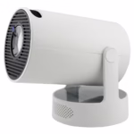 Video Proiector Portabil cilindric HY300ULTRA, Flippy, Inteligent, ULTRA HD 4K 1920 x 1080, Wireless, Compatibil cu Android/iOS, DC, 17 x 11 x 9.5 cm, Alb - imagine 2