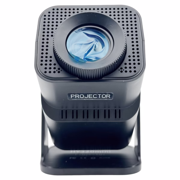 Video Proiector Portabil HY320 MINI, Flippy, Inteligent pentru Jocuri, Ultra HD 1920 x 1080, Wireless, Compatibil cu Android/iOS, AC, 17 x 10 x 9 cm, Negru - imagine 4