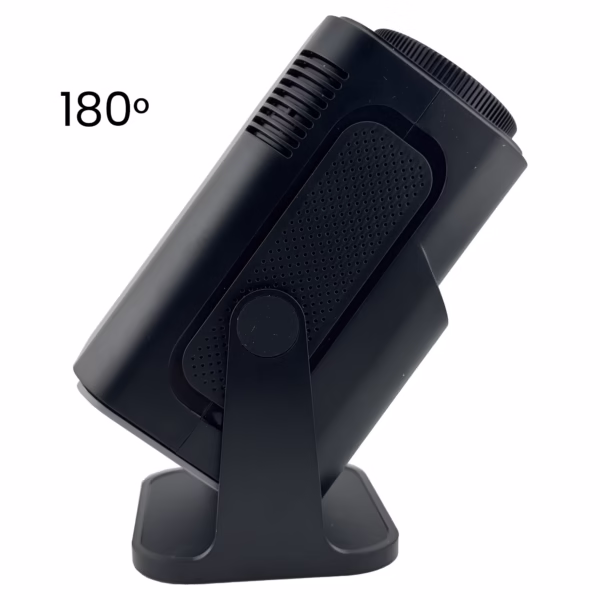 Video Proiector Portabil HY320 MINI, Flippy, Inteligent pentru Jocuri, Ultra HD 1920 x 1080, Wireless, Compatibil cu Android/iOS, AC, 17 x 10 x 9 cm, Negru - imagine 7