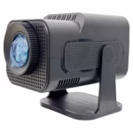 Video Proiector Portabil HY320 MINI, Flippy, Inteligent pentru Jocuri, Ultra HD 1920 x 1080, Wireless, Compatibil cu Android/iOS, AC, 17 x 10 x 9 cm, Negru
